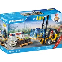 PLAYMOBIL City Action - Heftruck met lading Constructiespeelgoed 71528