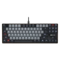 CHERRY KC 500 MX LP TKL, toetsenbord Zwart, US lay-out, Cherry MX Low Profile 2.0 Ivory, 80% (TKL), White led, PBT keycaps