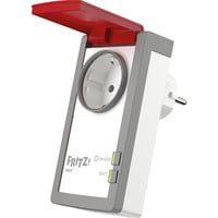 FRITZ! DECT 210 Edition International stekkerdoos Wit/rood