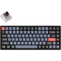 Keychron K2 Pro-J3, toetsenbord Zwart, US lay-out, Keychron K Pro Brown, RGB leds, 75%, Double-shot PBT, hot swap, Bluetooth 5.1
