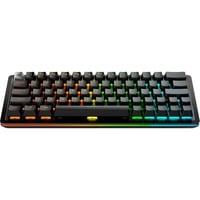 MOUNTAIN Everest 60 RGB mechanisch gaming toetsenbord Zwart, US lay-out (QWERTY), MOUNTAIN Linear 45, 60%, RGB leds, Double Shot PBT Keycaps, Hot-Swap