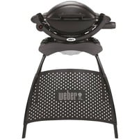 Weber Q 1000 gasbarbecue met stand Zwart