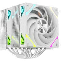 XYZ PC Gear Thermax 6 Duo cpu-koeler Wit, ARGB, PWM