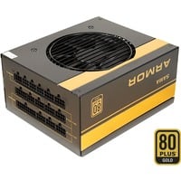 Inter-Tech SAMA FTX-850-B ARMOR 850W voeding Zwart, 4x PCIe, Kabelmanagement
