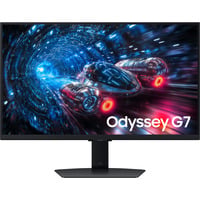 Samsung Odyssey G7 G70F 27" 4K Ultra HD gaming monitor Zwart, 1x DisplayPort, 2x HDMI, 2x USB-A, 180 Hz / 360 Hz
