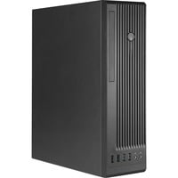 Chieftec BE-10B-300, 300W mini tower behuizing Zwart | 4x USB-A