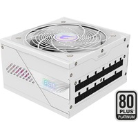 GIGABYTE AORUS ELITE GP-AE850PM PG5 ICE, 850 Watt voeding  Wit, 6x PCIe, 1x 12VHPWR, Kabelmanagement