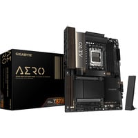 GIGABYTE X870E AERO X3D DARK WOOD socket AM5 moederbord Zwart/houtkleur, RAID, 2x 5 Gb-LAN, Wi-Fi 7, BT, Sound, ATX