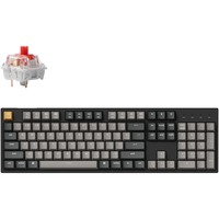 Keychron C2 Pro-A1, toetsenbord Zwart, US lay-out, Keychron K Pro Red, white leds, Double-shot PBT