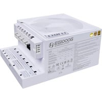 Lian Li EDGE GOLD 1000, 1000 Watt voeding  Wit, 4x PCIe, kabelmanagement, 4x USB