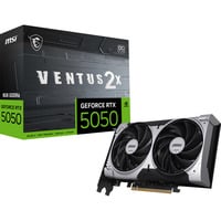MSI GeForce RTX 5050 8G VENTUS 2X OC grafische kaart 3x DisplayPort, 1x HDMI 2.1, DLSS 4
