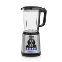 Princess 212094 Blender Solid Pro Roestvrij staal/zwart, 1,75 liter | RVS messenblok 6 messen | auto-clean-functie | onderdelen vaatwasserbestending