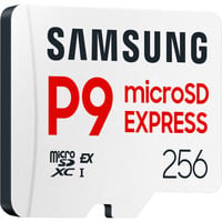Samsung P9 Express 256GB microSDXC™ Express geheugenkaart Wit, UHS-I U3, V30