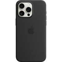 Apple Siliconenhoesje met MagSafe voor iPhone 15 Pro Max telefoonhoesje Zwart