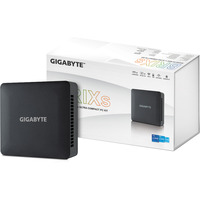 GIGABYTE BRIXs GB-BRi7H-1355 barebone Zwart | Core i7-1355U | Iris Xe Graphics