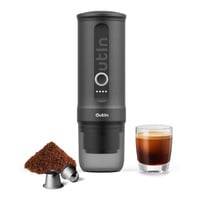 OutIn Nano Portable Espresso Machine - Space Grey espressomachine Grijs, 80 ml, USB-C