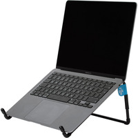 R-Go Tools Steel Travel Laptopstandaard Zwart