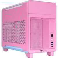 Thermaltake  mini tower behuizing Pink | 2x USB-A | 1x USB-C