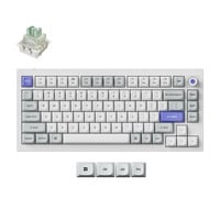 Keychron Q1 HE 8K Magnetic Switch Keyboard, toetsenbord Wit, US lay-out, Keychron Ultra-Fast Lime, 75%, RGB, Hot swap, 8K