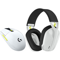 Logitech LIGHTSPEED Gaming Combo - G435-Wireless + G305-draadloze gamingmuis over-ear gaming headset Wit, 200 – 12.000 dpi | Bluetooth, Pc, PlayStation 4, PlayStation 5