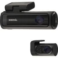 Nordväl DashCam DC202-2CH 64GB Zwart