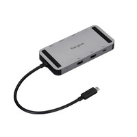 Targus USB4 Dual Video Mobile Dock with 140W EPR Pass-Thru dockingstation Aluminium