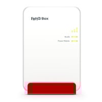 FRITZ! Box 6860 5G Edition International draadloze router Rood, Mesh, 5G