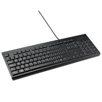 Kensington KB100 EQ Wired Full Size Keyboard Zwart, EU lay-out (QWERTY), Membraan