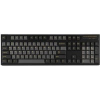 Leopold FC900RBTN/EGDPD(YF), gaming toetsenbord Grijs/geel, US lay-out, Cherry MX Brown, Fullsize, PBT Double Shot, Bluetooth 5.1