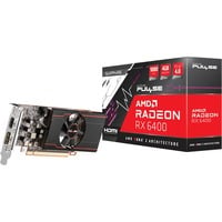 SAPPHIRE PULSE AMD Radeon RX 6400 grafische kaart RDNA 2, 1x DisplayPort, 1x HDMI