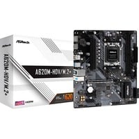 ASRock A620M-HDV/M.2+ socket AM5 moederbord RAID, Gb-LAN, Sound, µATX