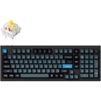 Keychron Q5 Pro-M4, toetsenbord Zwart, US lay-out, Keychron K Pro Banana, RGB leds, 96%, KSA Double-Shot PBT, hot swap, Bluetooth 5.1, Knob