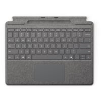 Microsoft Surface Pro Keyboard met pen opslag, Platina Platina, US-International lay-out (QWERTY)