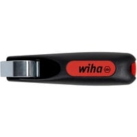 Wiha Ontmantelingsgereedschap met zelfdraaiend sleepmes kabelstrip-/ontmantelingsgereedschap Zwart/rood, voor ronde kabel