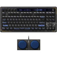 8BitDo Retro 87 Mechanical Keyboard - Mecha BREAK, gaming toetsenbord Zwart/blauw, US lay-out, Kailh Box Jellyfish Pro Glaze, TKL, ABS keycaps, Hot-swap, Bluetooth LE 5.0, Wireless 2.4GHz, USB