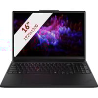 Lenovo ThinkPad P16s Gen 3 (21KS000GMH) 16" laptop Zwart | Core Ultra 7 155H | RTX 500 | 32 GB | 1 TB SSD | Touch