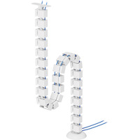 Neomounts ADS06-130WH Kabelgeleider - schroefbevestiging - universeel kabelgeleiding Wit