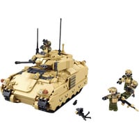 Sluban ModelBricks - M3A3S Bradley Constructiespeelgoed Schaal 1:35