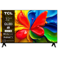 TCL 32S4K QLED TV 32" Zwart, 2x HDMI, USB-A, WiFi, BlueTooth