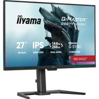iiyama G-Master Red Eagle GB2771UHSU-B1 27" 4K UHD gaming monitor Zwart (mat), 144 Hz / 288 Hz, HDMI, DisplayPort, USB-C, Audio, AMD FreeSync