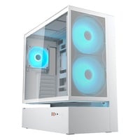 Cougar CFV235 Mesh midi tower behuizing Wit | 2x USB-A | 1x USB-C | RGB | Tempered Glass