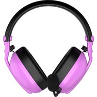 Hator Hyperpunk 3 Wireless - Cyber-Violet over-ear gaming headset Paars, 2.4GHz, Bluetooth 5.4, USB-C