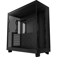 NZXT H6 Flow midi tower behuizing Zwart | 2x USB-A | 1x USB-C | Tempered Glass