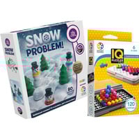 SmartGames Snow Problem + IQ Puzzler Pro Bundel Denkspel Nederlands, 1 speler, Vanaf 6 en 8 jaar, 80 + 120 opdrachten