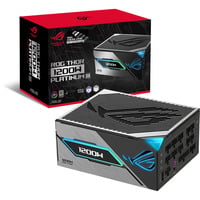 ASUS ROG Thor Platinum III (ROG Equalizer) modulaire 1200 watt voeding  Zwart, 1x 12V-2x6, 4x PCIe
