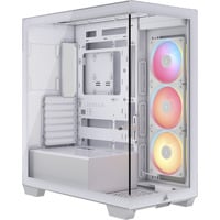 Corsair 3500X LX-R RGB iCUE LINK midi tower behuizing Wit | 2x USB-A | 1x USB-C | Tempered Glass