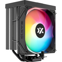XYZ PC Gear Thermax 4 Pulsar A-RGB cpu-koeler Zwart, ARGB, PWM