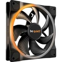 be quiet! Light Wings PWM RGB case fan Zwart, 140 x 140 x 25 mm