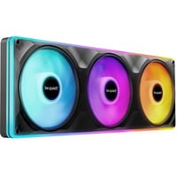 be quiet! Light Wings Pro IO 360mm Reverse RGB case fans Zwart, 3 stuks, 360 x 120 x 28 mm, Single Frame, Reverse