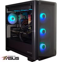 ALTERNATE Ryzen 7 - RTX 5070 Ti Gaming pc Powered by ASUS Zwart | R7 9800X3D | RTX 5070 Ti | 32 GB | 2 TB SSD